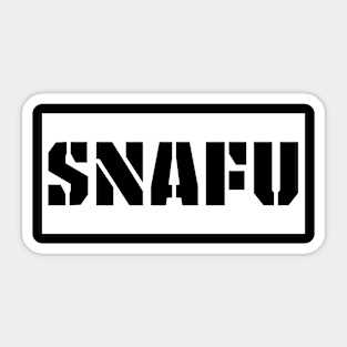 SNAFU Sticker